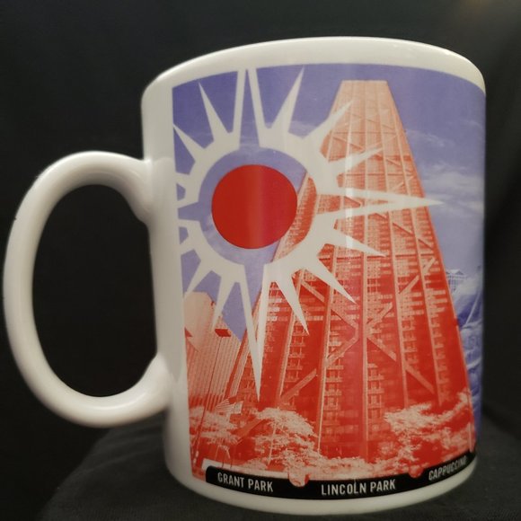 1999 City Mug Chicago Starbucks 20oz - Picture 2 of 7